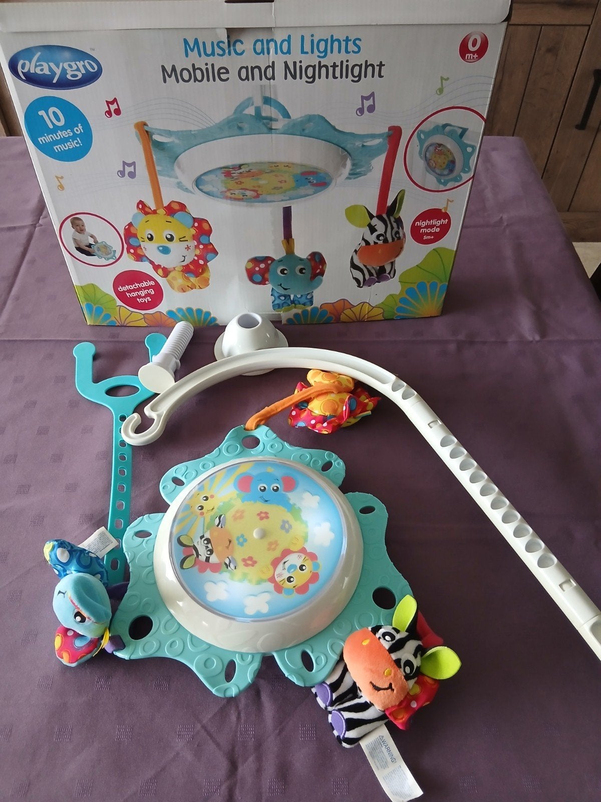 muziek carousel, Ophalen