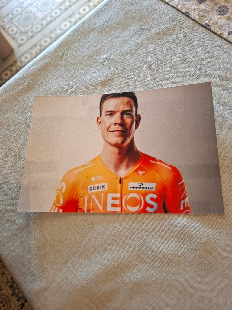 Foto (Repro) Bob Jungels / Ineos Grenadiers, Ophalen of Verzenden, Poster, Plaatje of Sticker