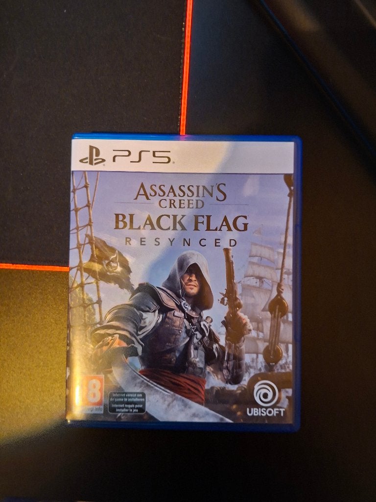 Jeu Sony Playstation 5 Assassin's Creed Black Flag RESYNCED, Enlèvement ou Envoi, Comme neuf, Aventure et Action, À partir de 18 ans