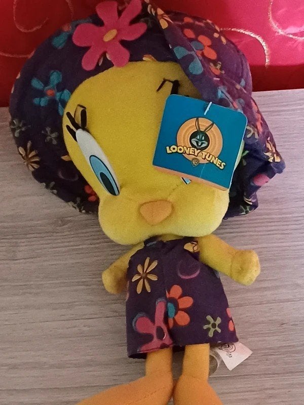 Vintage Titi Hippie knuffel (1998/2000), Verzenden, Nieuw, Stoffen beer, Overige merken