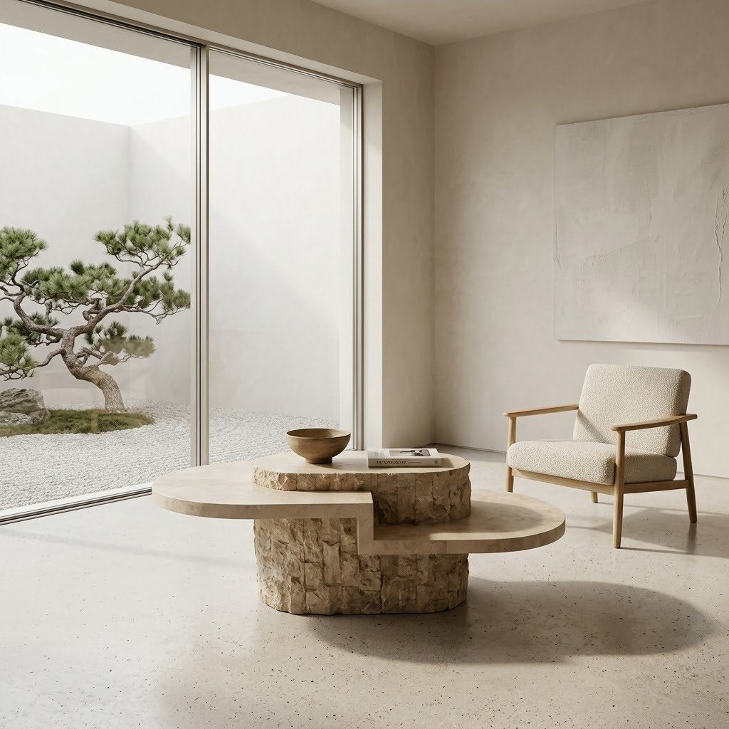 table Mactan .Magnussen Ponte, Maison & Meubles, 100 à 150 cm, Design, Comme neuf, Enlèvement