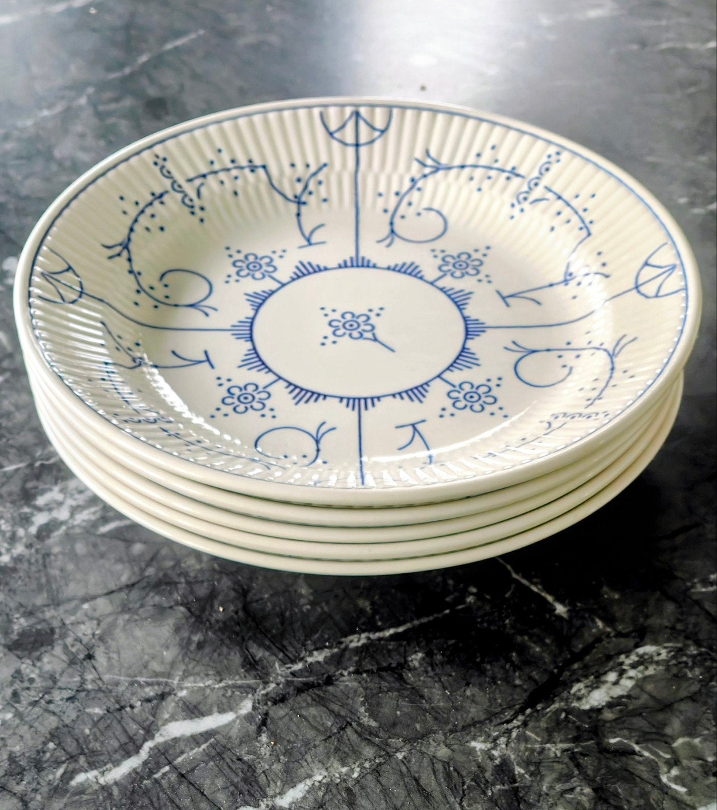 lot 5 assiettes Bosch Copenhague, Enlèvement