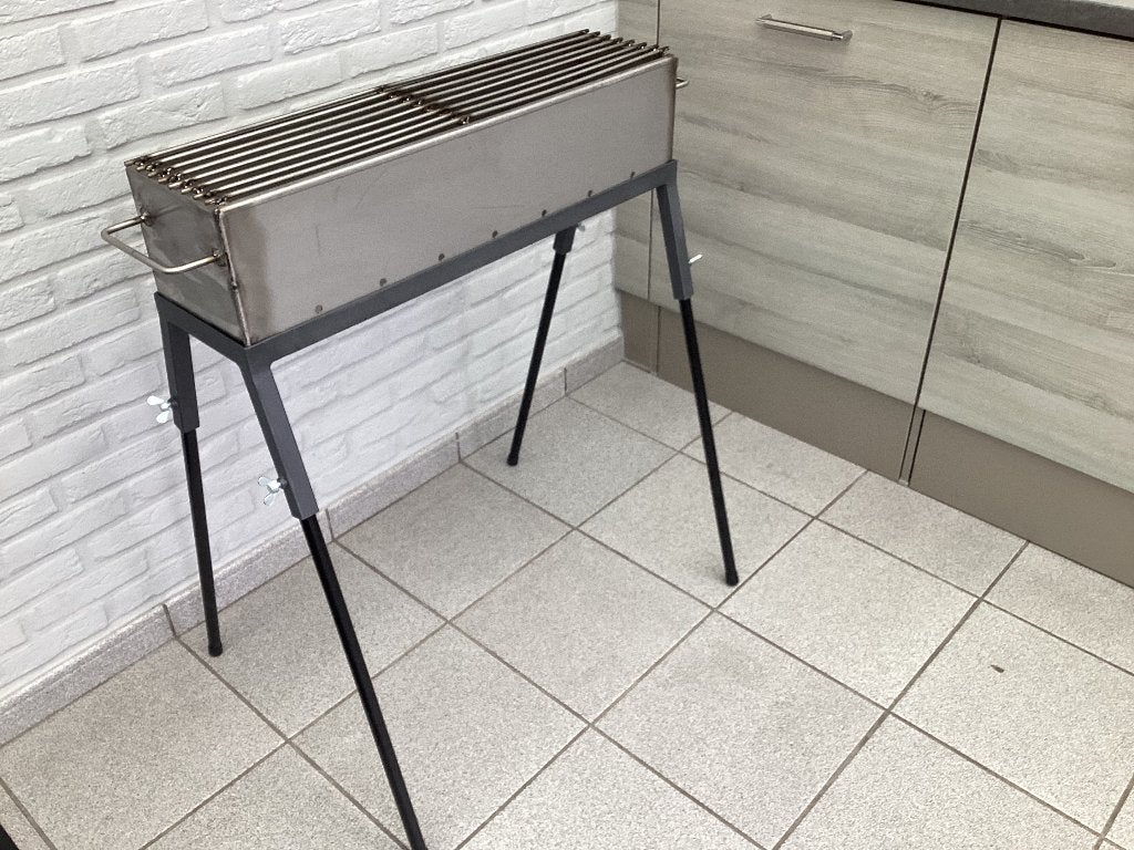 INOX STOKJES BARBECUE (nieuw)( Nog slechts 2 stuks), Ophalen, Nieuw