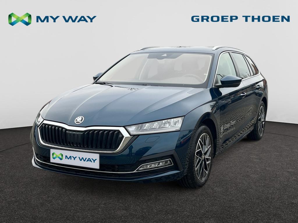 Skoda Octavia Combi Octavia SW 1.0 TSI eTec MHE Clever DSG, Autos, Skoda, Argent ou Gris, Achat, Automatique, Essence