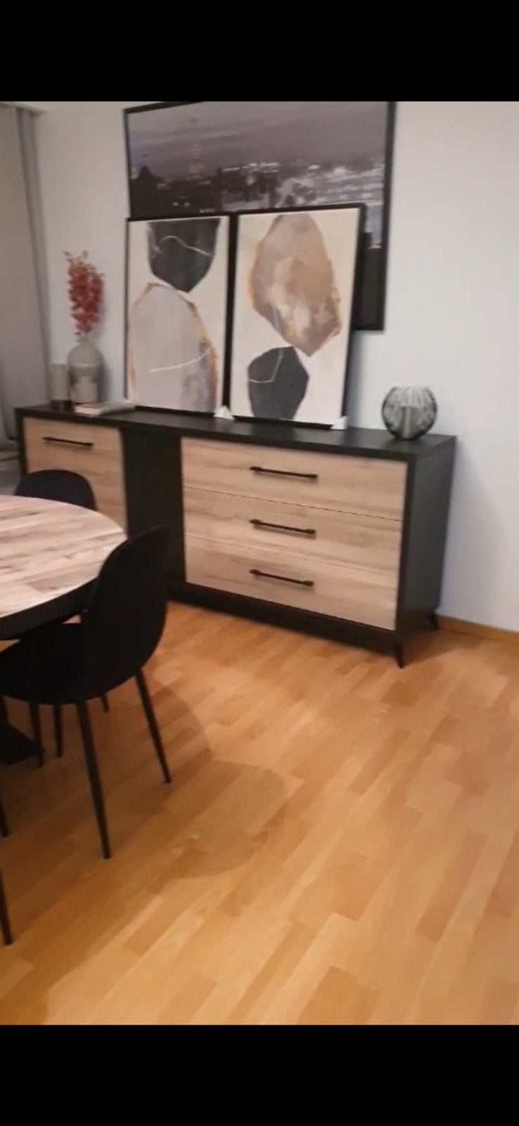 Dressoir ladekast 220cm lang 48cm diep 92cm hoog, Ophalen, Zo goed als nieuw