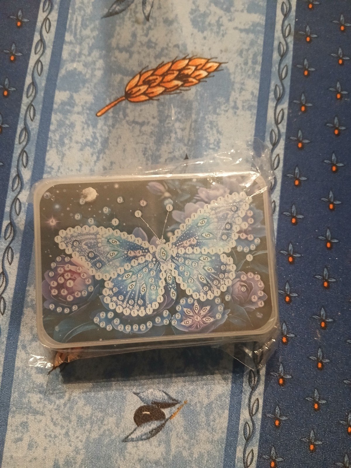 boite de rangement diamond painting papillon fait main, Hobby & Loisirs créatifs, Bricolage, Enlèvement ou Envoi, Fait main, Diamond painting