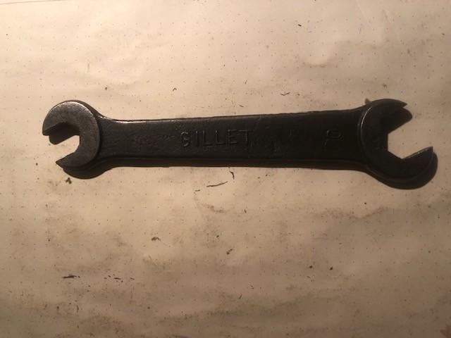 Clé plate pour ancienne moto GILLET, Occasion