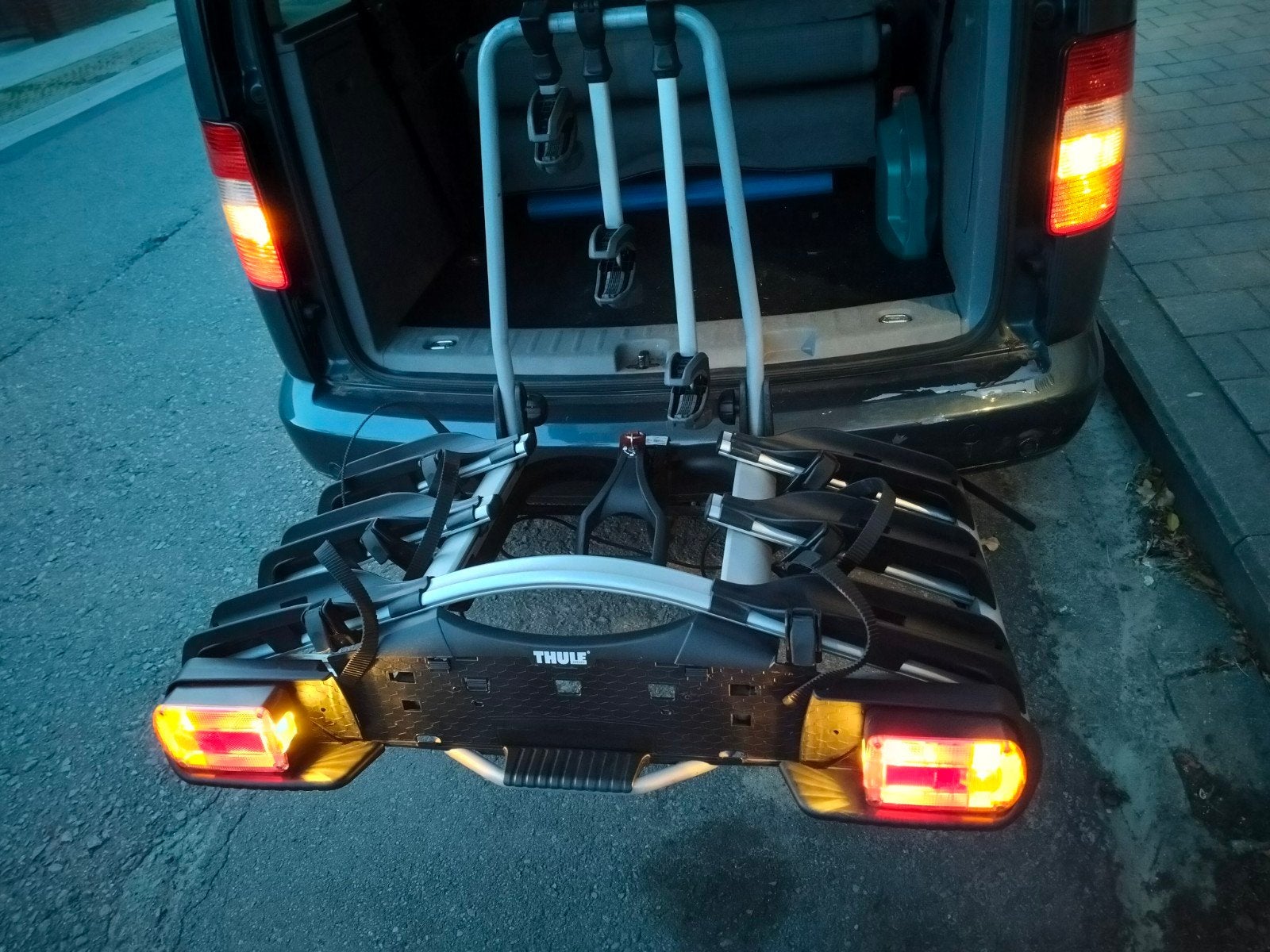 fietsdrager Thule euroway 923, Enlèvement