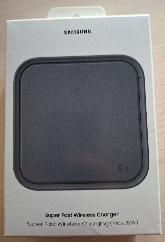 SAMSUNG Draadloze lader 15 W Zwart, Telecommunicatie, Mobiele telefoons | Telefoon-opladers, Ophalen, Draadloze oplader, Nieuw