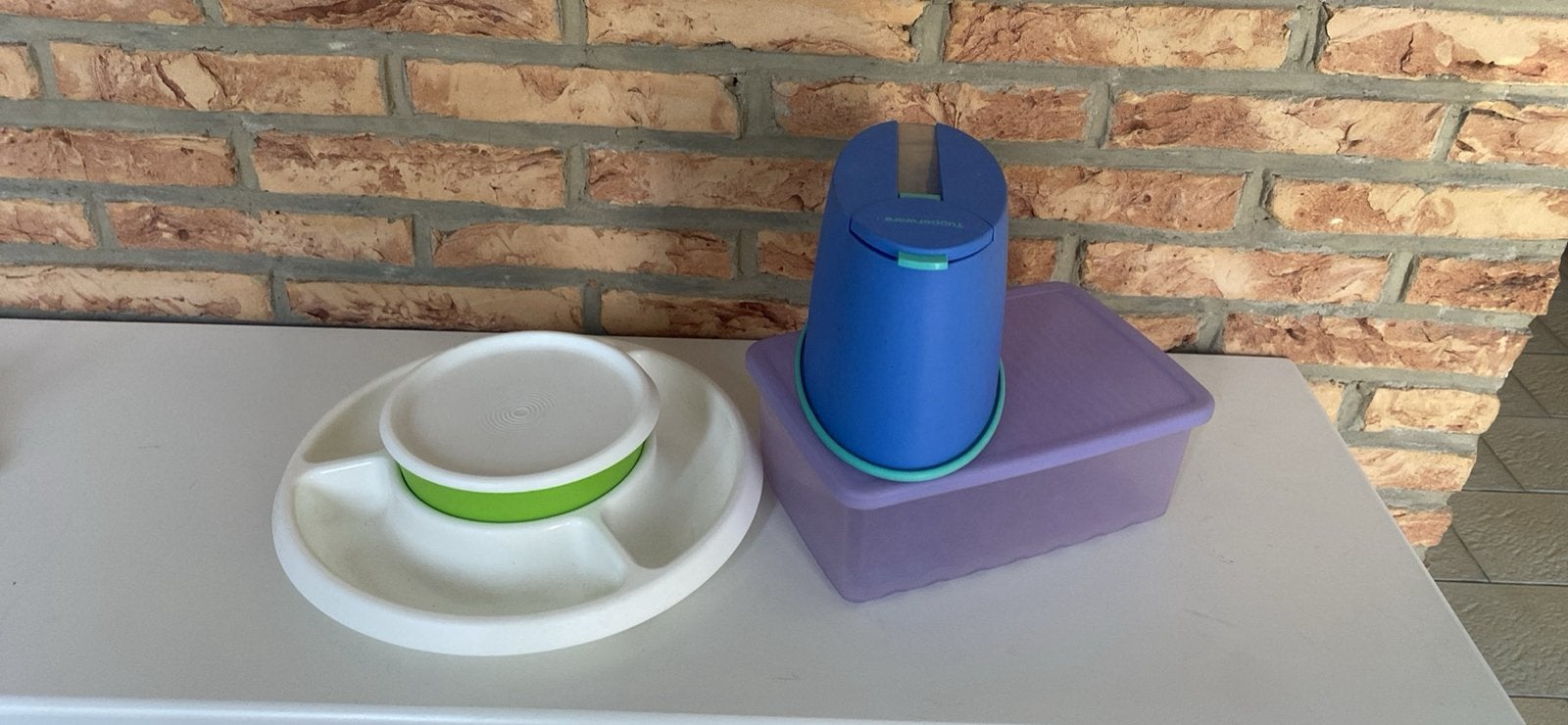 Lot de 3 Tupperware, Ophalen, Zo goed als nieuw, Bus of Trommel