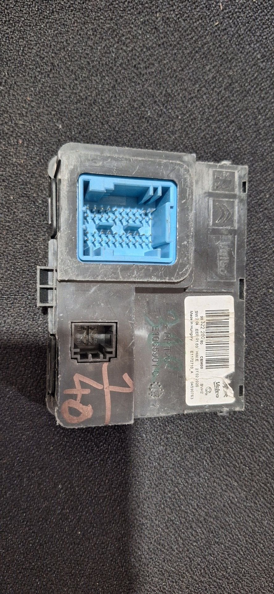 Originele BSI Body Control Module Citroen Peugeot Valeo - 98, -, Utilisé, -, Peugeot