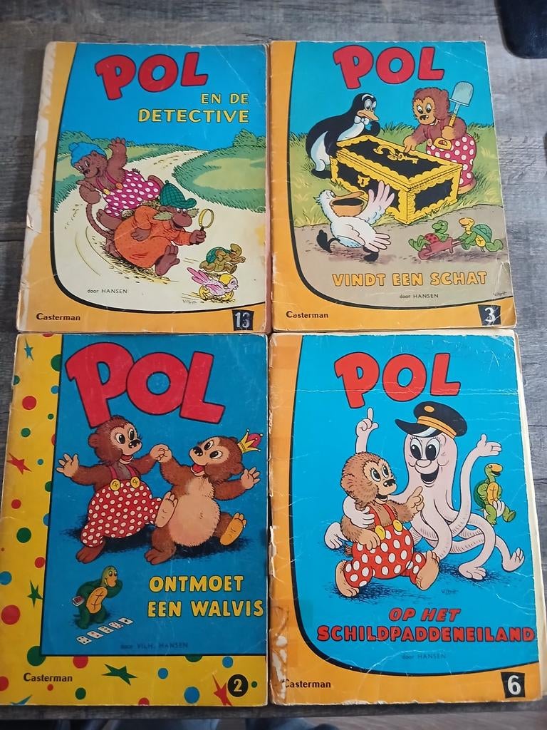 Pol, pel en pingo strips, Ophalen of Verzenden