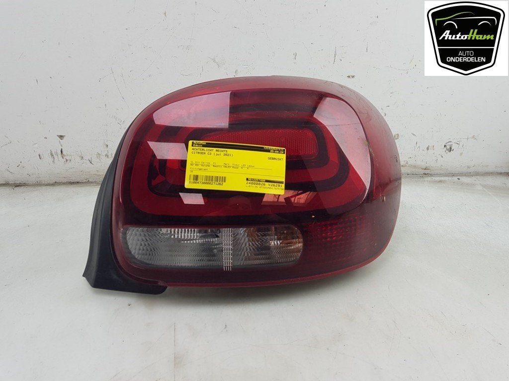 ACHTERLICHT RECHTS Citroën C3 (SX / SW) (|9812257480|), Gebruikt, Citroën