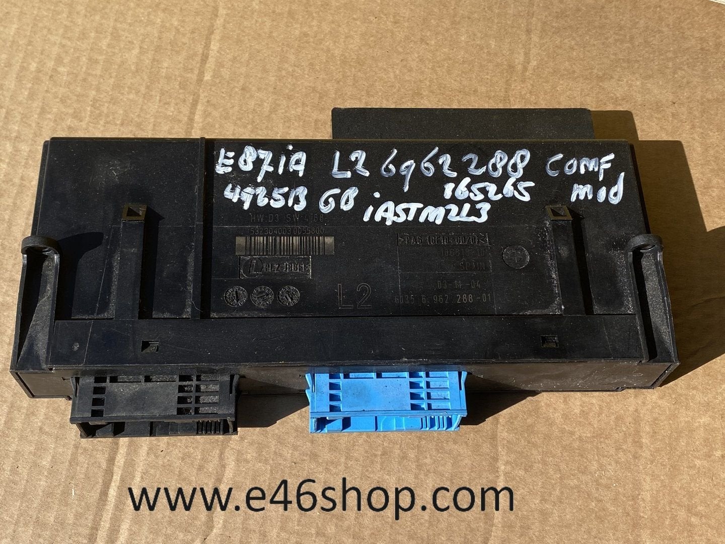 BMW 1 SERIE E87 COMFORT BODY CONTROLE MODULE OE 61356962288, -, Utilisé, -, Enlèvement ou Envoi