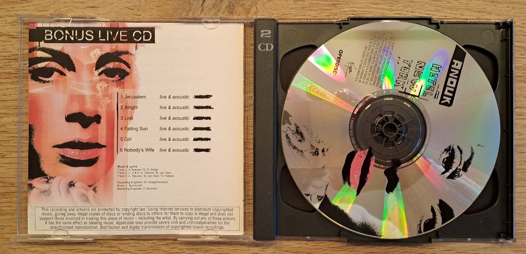Anouk – Hotel New York (gelimiteerde Benelux live editie), Bonusmateriaal, Boxset, Ophalen of Verzenden, Zo goed als nieuw