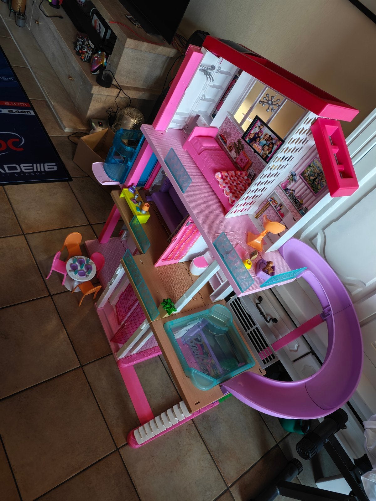 barbie droomhuis, Ophalen, Gebruikt, Poppenhuis