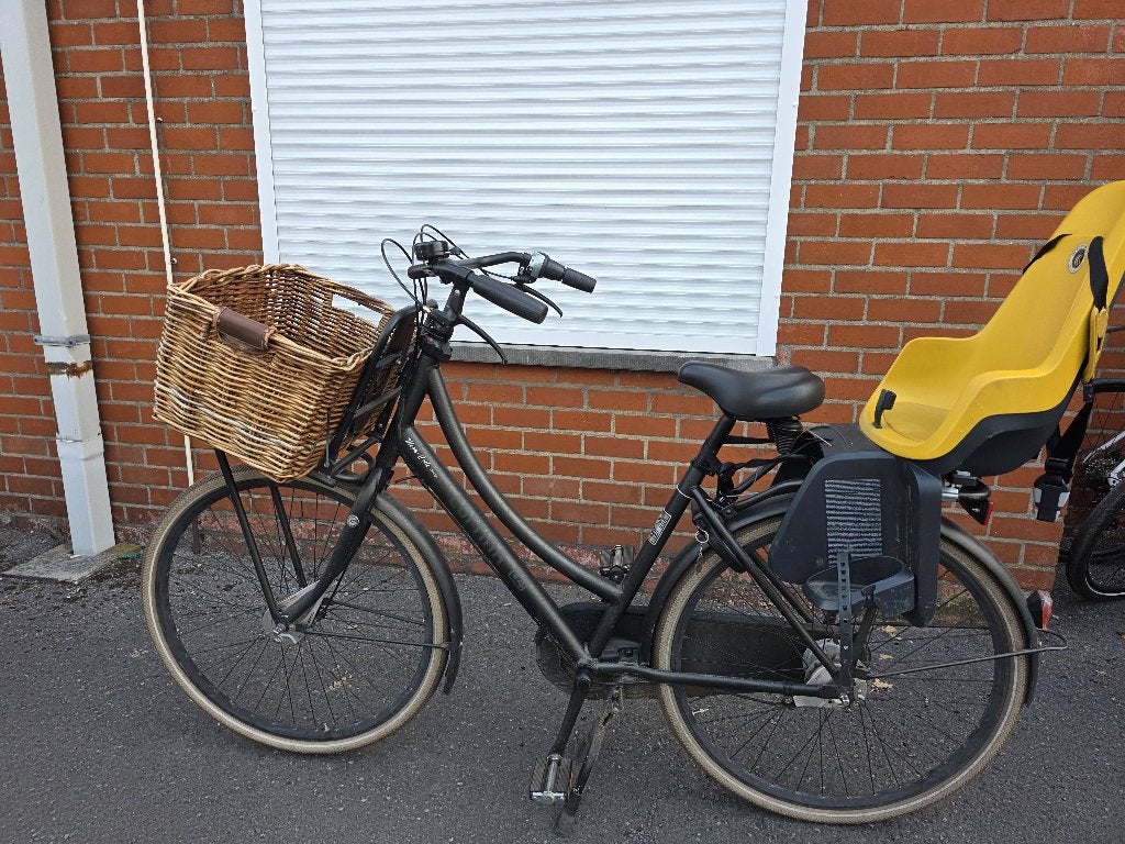 Cortina stadsfiets / moederfiets - Zwart, Vélos & Vélomoteurs, Vélos | Femmes | Vélos maman, Enlèvement, Utilisé, Vitesses