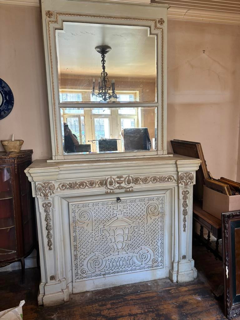 Trumeau ancien, Enlèvement, Utilisé