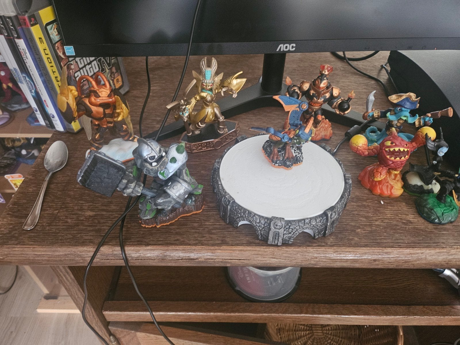 Ps3 + monitor + games, Games en Spelcomputers, Spelcomputers | Sony PlayStation 3, Zo goed als nieuw, Slim, 80 GB, Met 1 controller