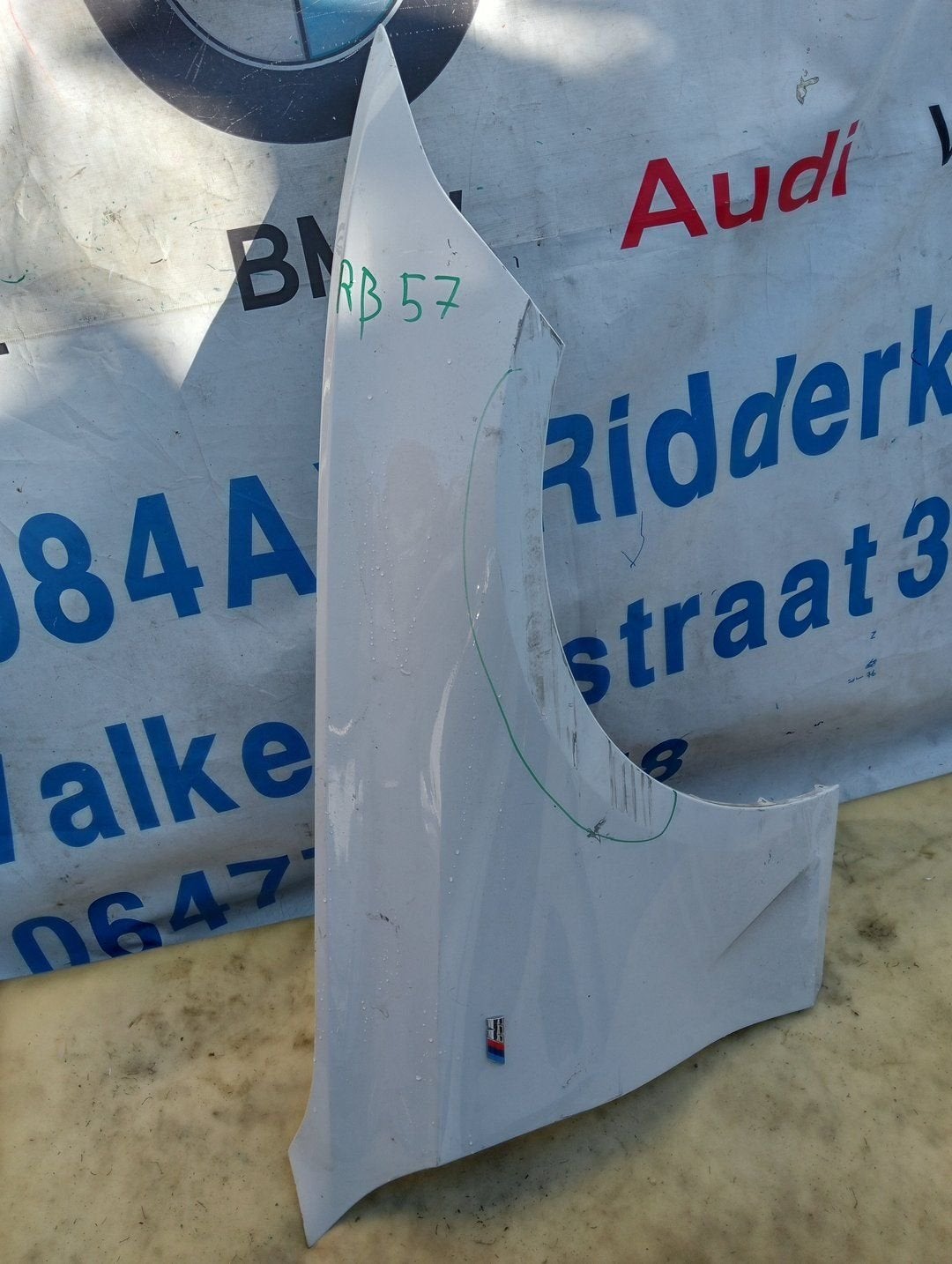 SCHERM BMW G20 G21 VOORSCHERM SPATBORD ORIGINEEL, Auto-onderdelen, Gebruikt, -, -, Links