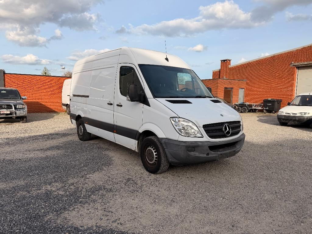 Mercedes Sprinter 313 CDI – 2.2 Biturbo – L2H2 – 12/2012, Auto's, Euro 5, Zwart, 4 cilinders, Wit