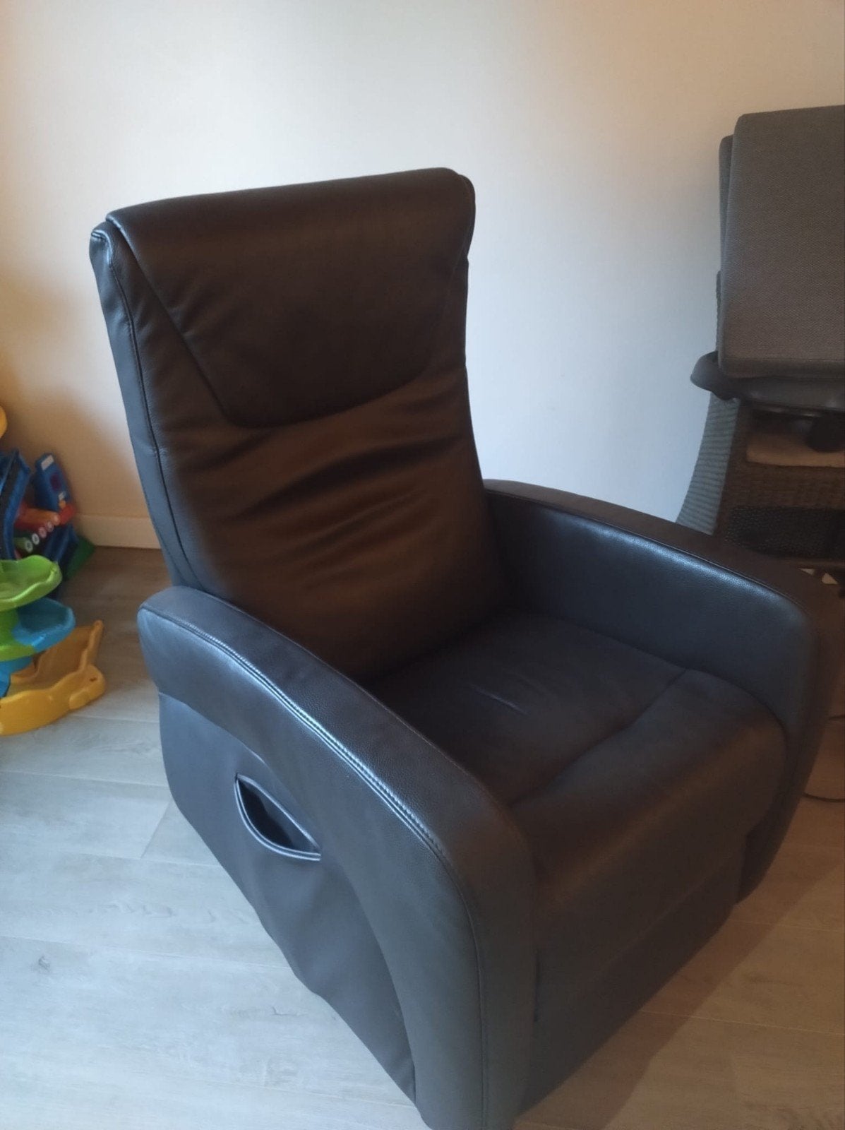 Relax zetel, Ophalen