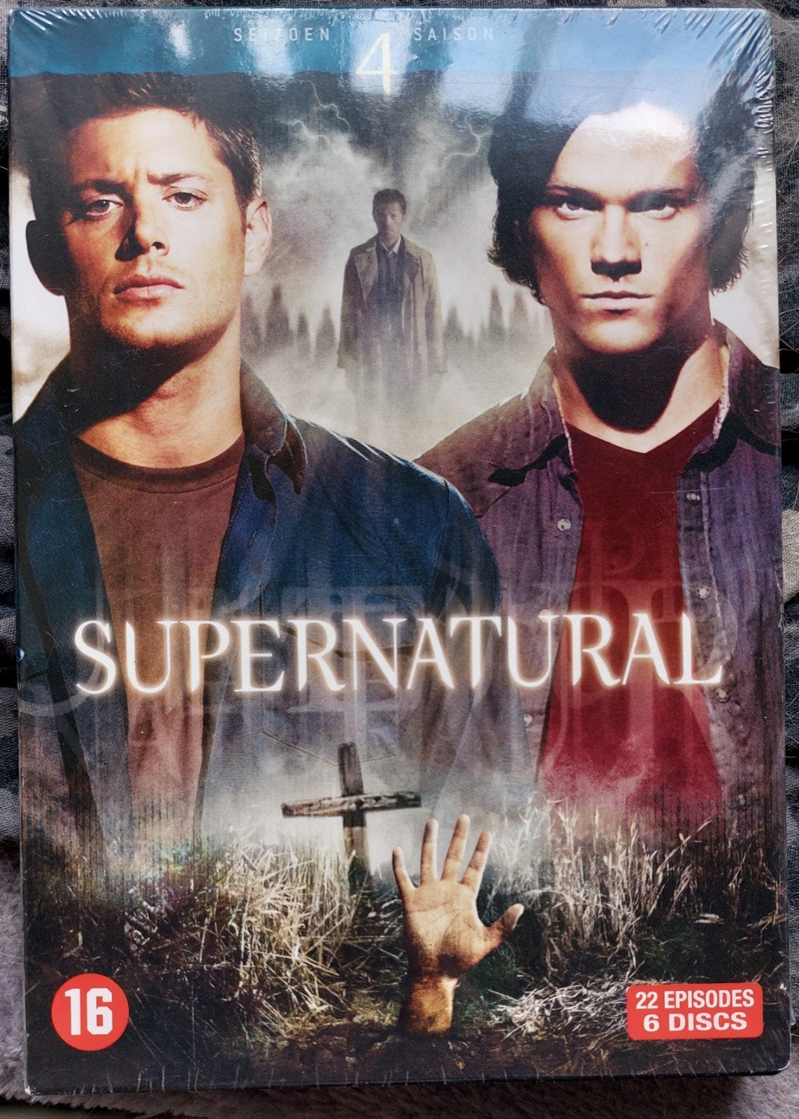 Supernatural - seizoen 4 - nieuw/sealed, CD & DVD, DVD | TV & Séries télévisées, Anglais, Saison 4, Science-Fiction et Fantasy