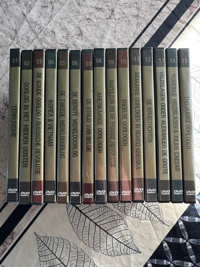 DVD Box Historische oorlogen, Cd's en Dvd's, Ophalen of Verzenden, Zo goed als nieuw