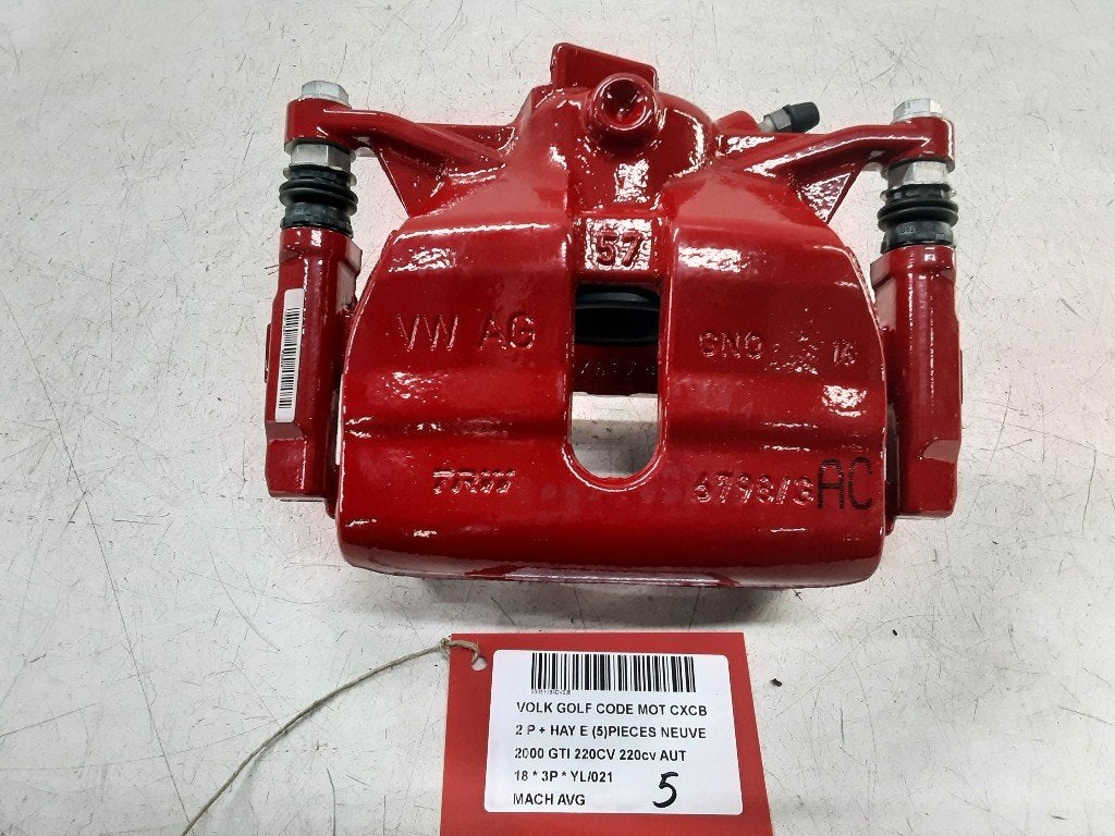 ETRIER DE FREIN AVANT GAUCHE Golf VII (AUA) (5Q0105DR), Autos : Pièces & Accessoires, Volkswagen, Volkswagen AG, Utilisé, Kundenbetreuung@volkswagen.de
