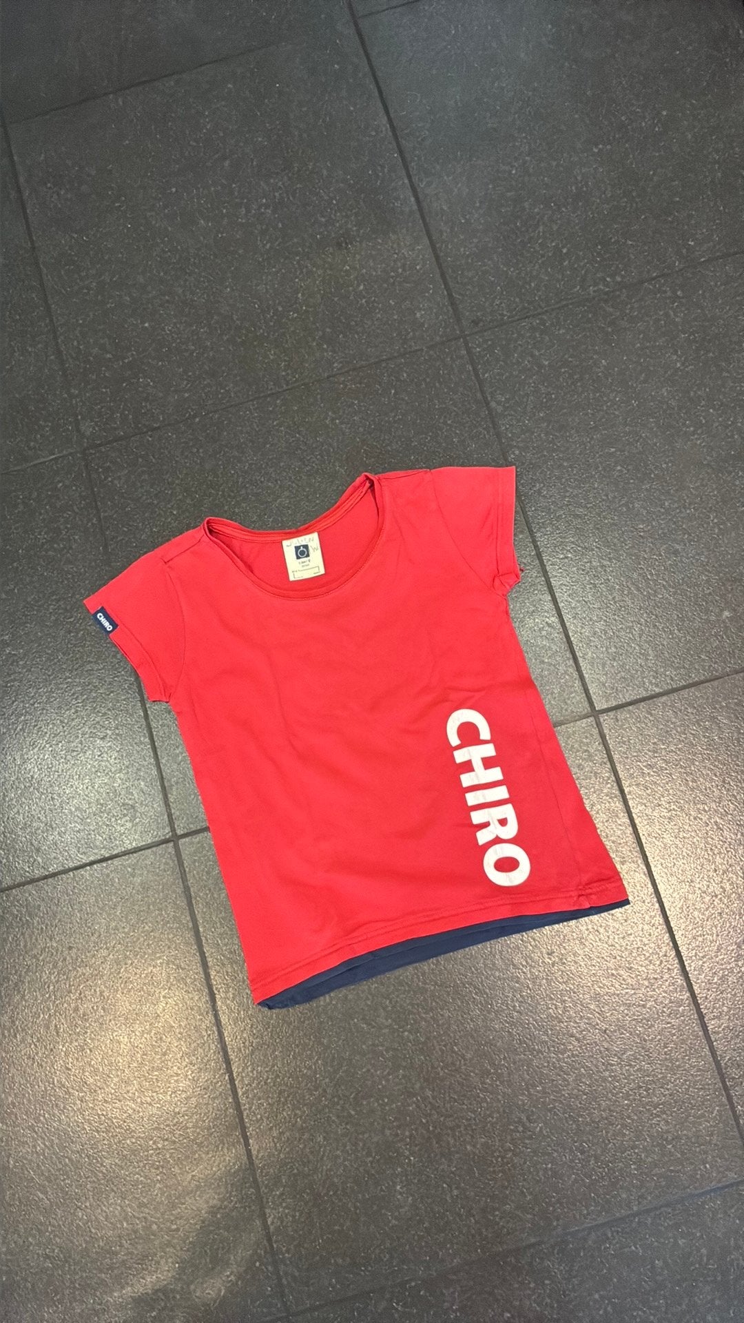 Chiro t-shirt meisje, Kinderen en Baby's, Kinderkleding | Maat 152, Ophalen, Gebruikt, Meisje