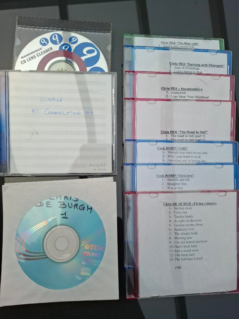Pak van 20 cd's  Chris De Burgh, Chris Rea, Cock Robin, Verzenden, Gebruikt, Pop, Overige typen