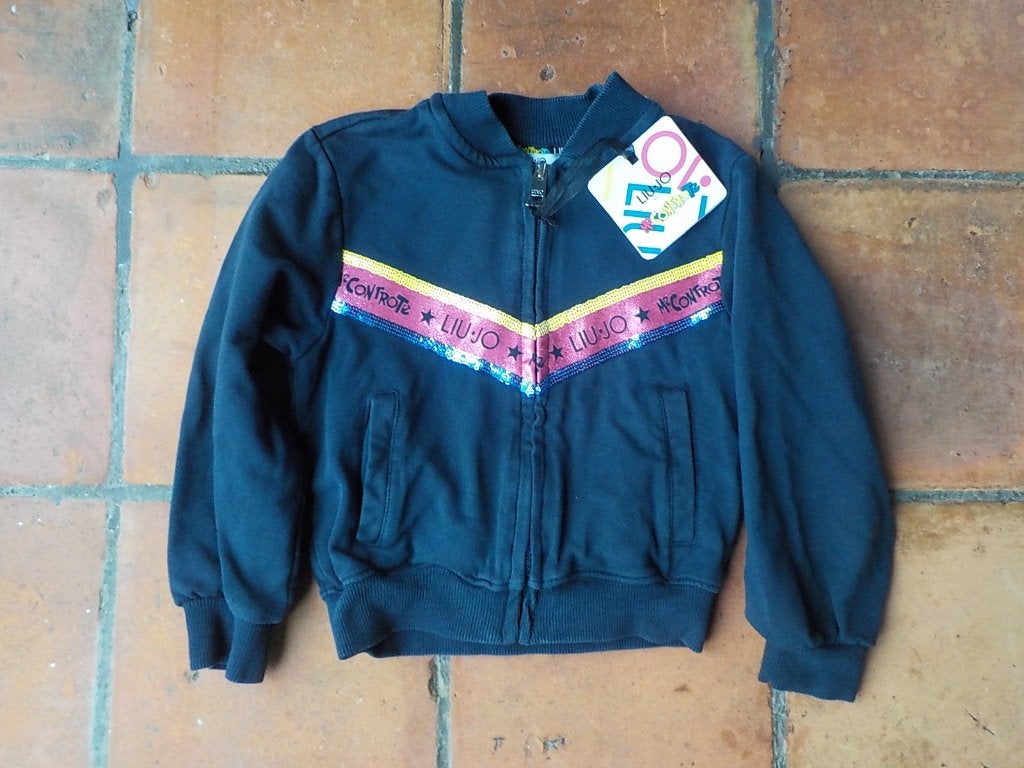 Me contro te x LIU JO Milano blauw maat 4A 3 tot 4 jaar, Liu jo, Meisje, Trui of Vest, Ophalen of Verzenden
