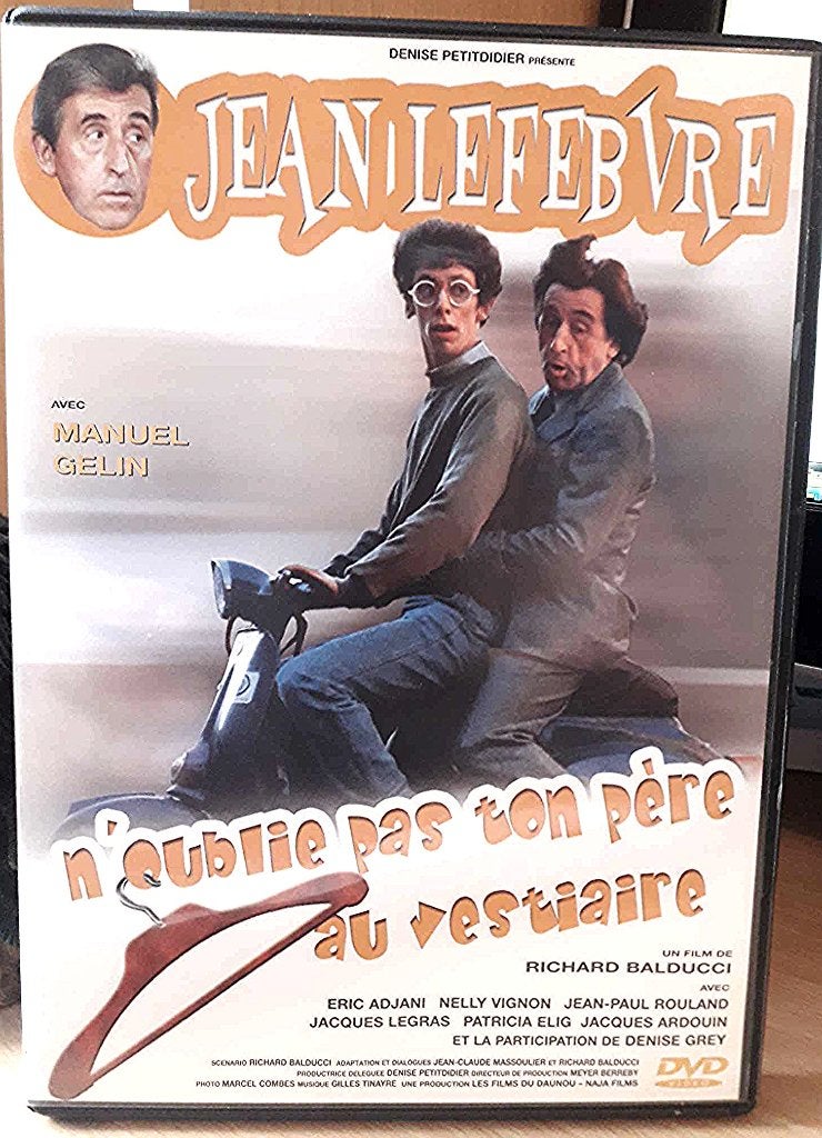 DVD N'oublie pas ton père au vestiaire / Jean Lefebvre, Ophalen, Zo goed als nieuw
