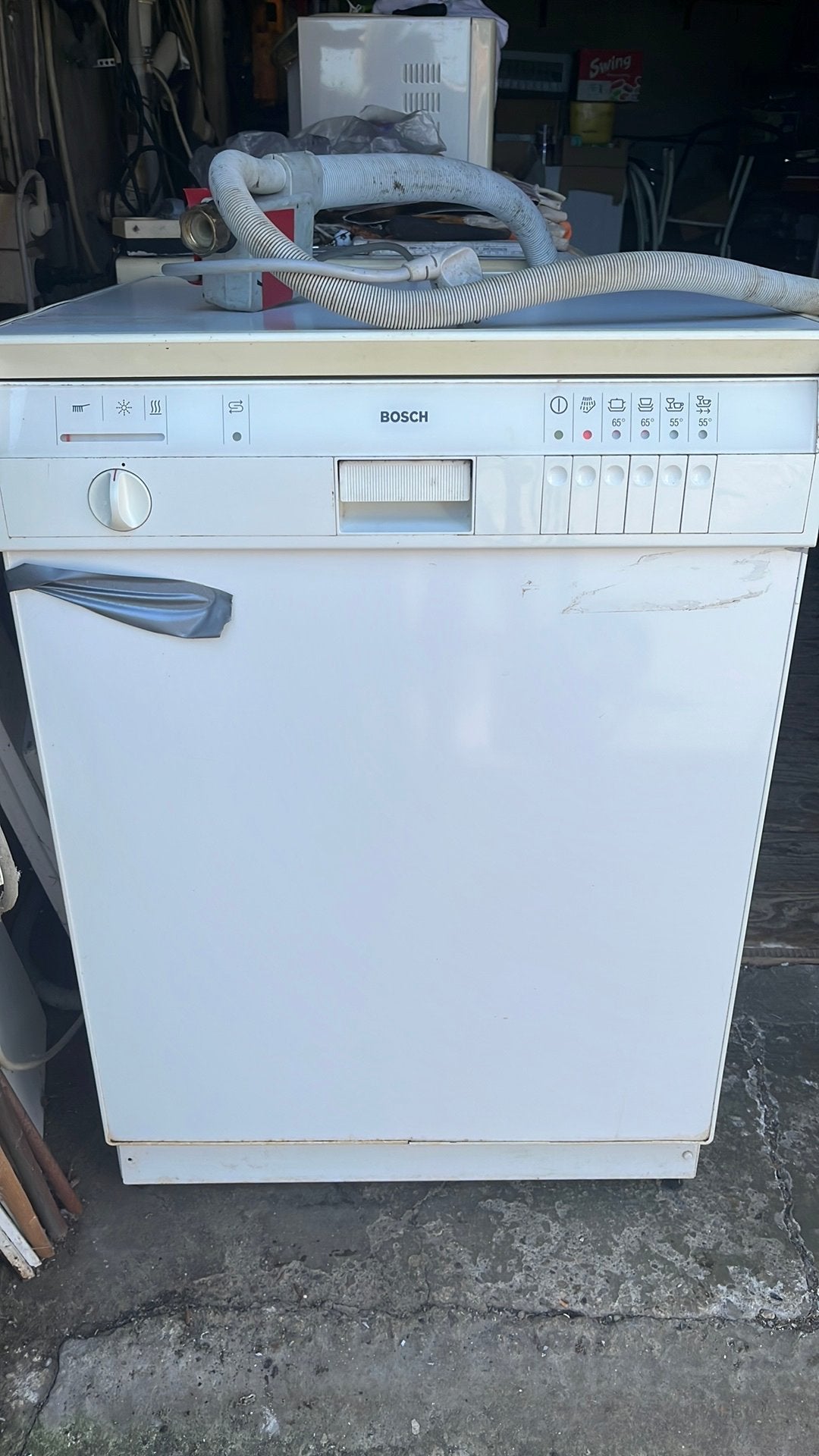 Vaatwasmachine Bosch, Elektronische apparatuur, Vaatwasmachines, Ophalen, Gebruikt, 60 cm of meer, Vrijstaand