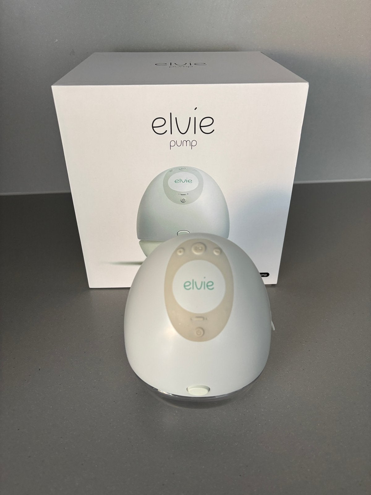 Elvie Pump – draadloze elektrische borstkolf – compleet, Sans fil, Enlèvement, Utilisé, Elvie