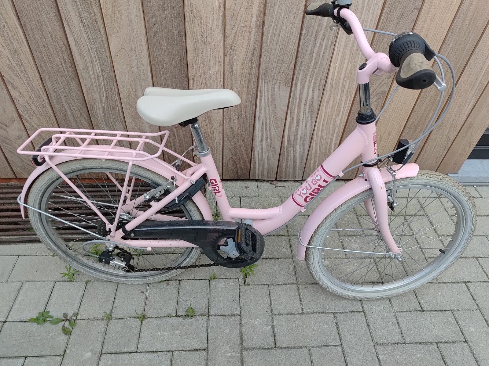 Meisjesfiets 22", Ophalen