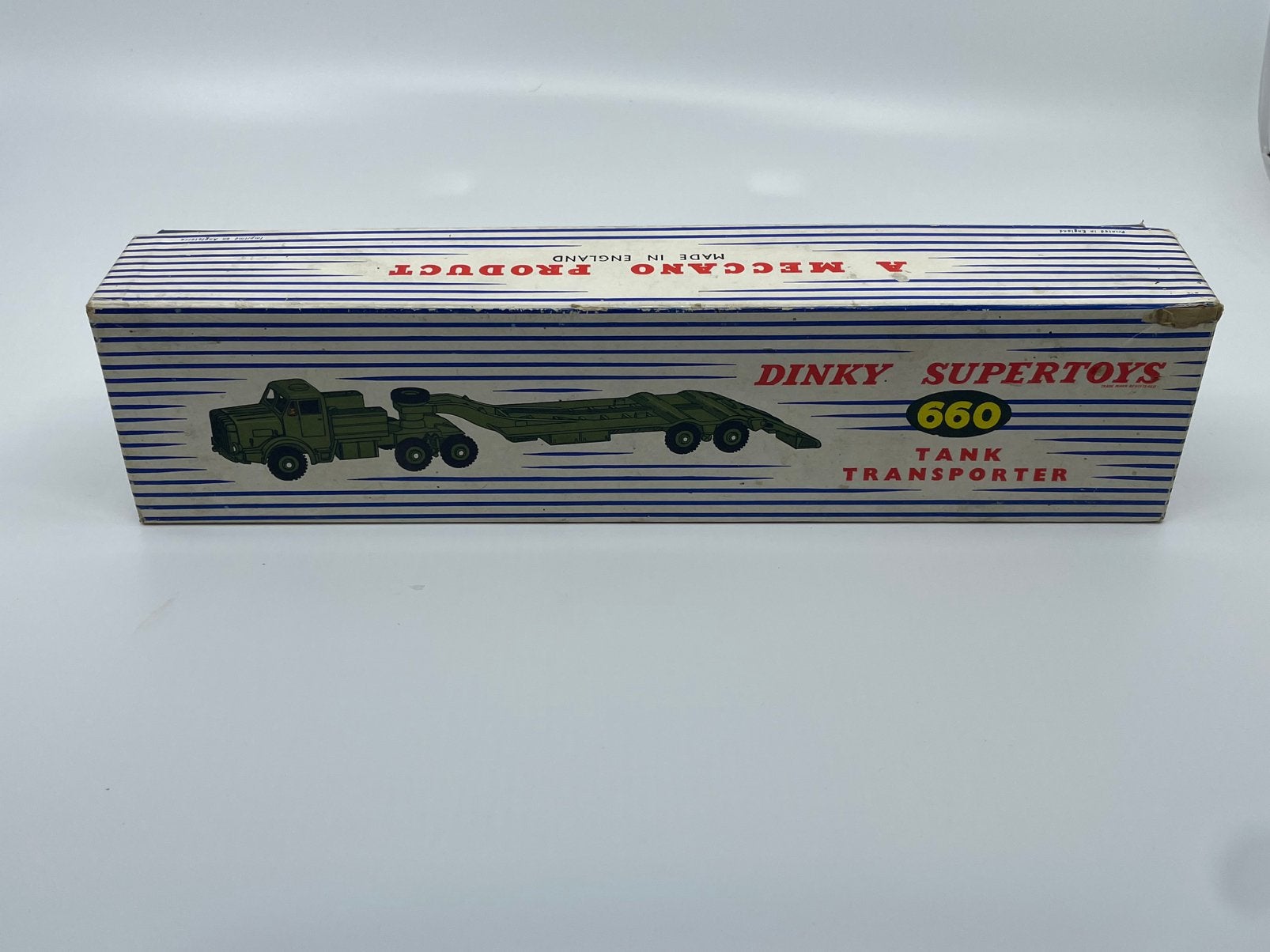 Dinky Supertoys No. 660 – Tank Transporter, Hobby en Vrije tijd, Modelauto's | 1:43, Ophalen, Zo goed als nieuw, Overige typen