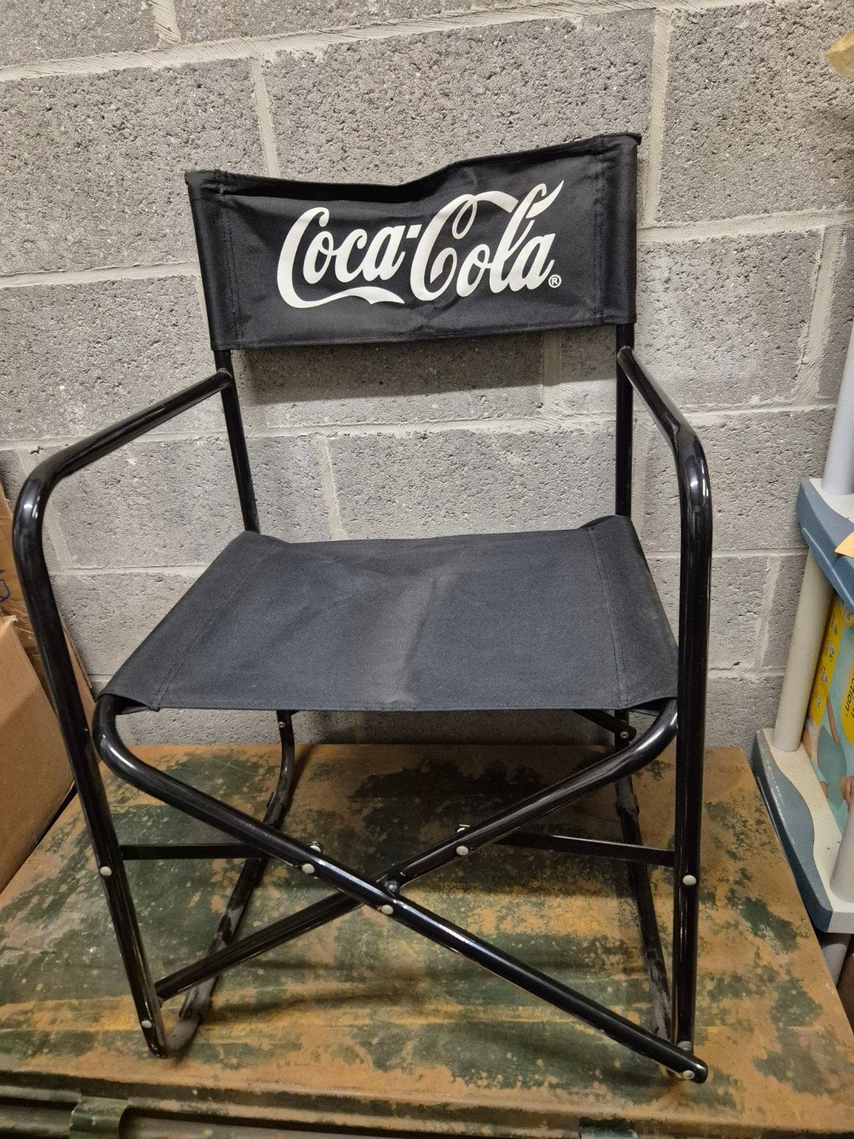 chaise pliable coca cola vintage Années 90, Enlèvement, Utilisé, Autres types