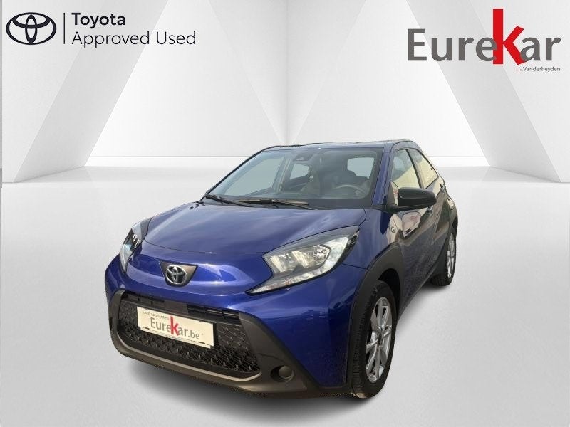 Toyota Aygo Play, Auto's, Blauw, 72 pk, 5 deurs, 998 cc