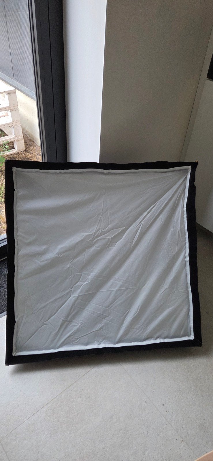 Bowens softbox 90x90 (nieuw), Neuf, Softbox incluse, Enlèvement, Autres types