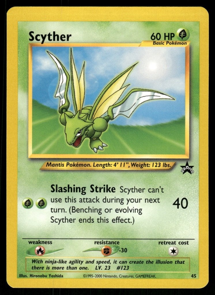 Scyther 45/53 - Wizards Black Star Promos (NM), Verzenden, Gebruikt