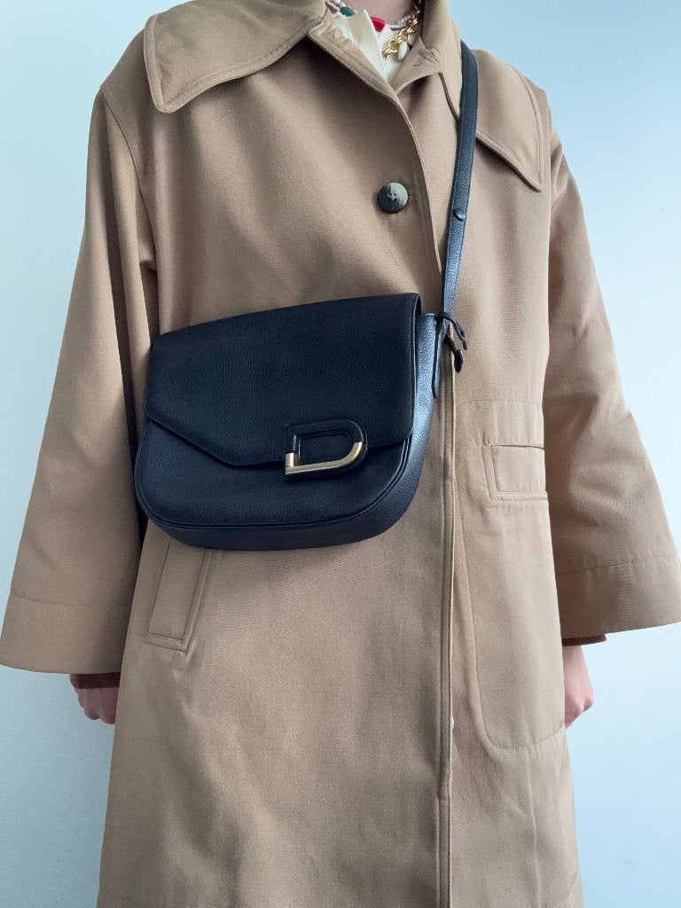 Delvaux blauwe Diva handtas, Handtassen en Accessoires, Tassen | Damestassen, Ophalen of Verzenden, Gebruikt, Blauw, Handtas