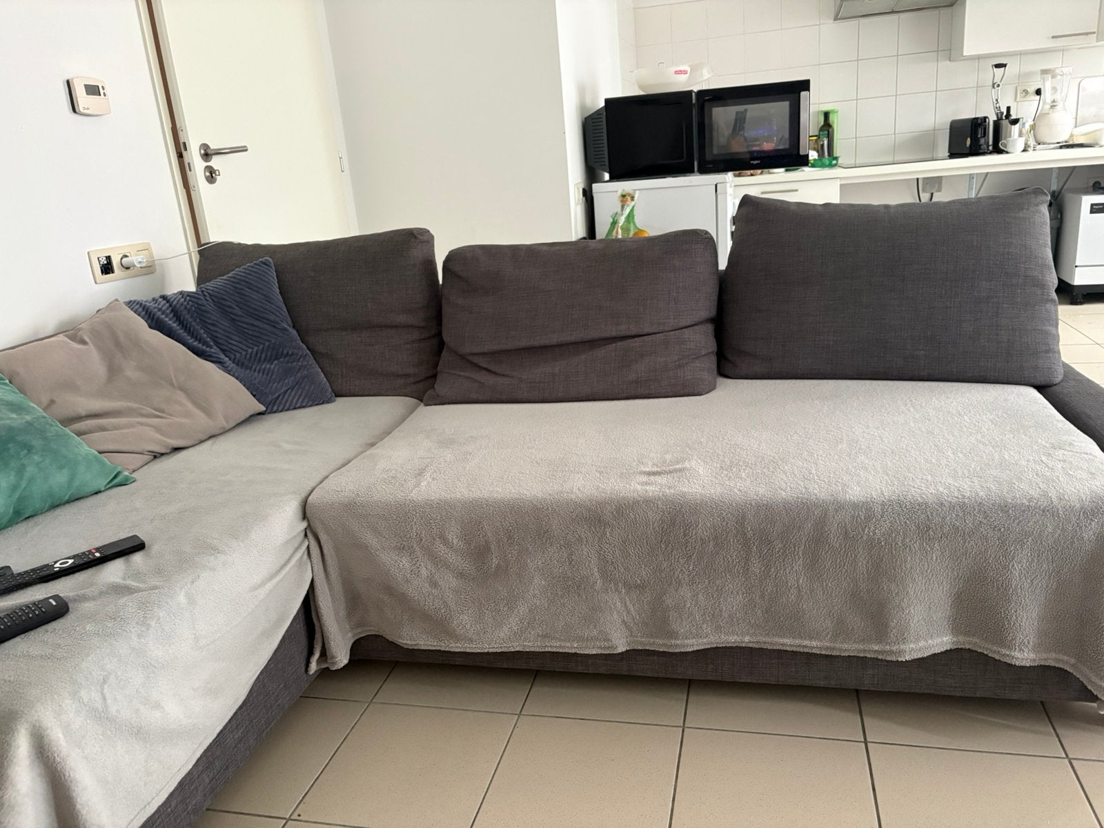 Canapé d’angle IKEA convertible, Maison & Meubles, Enlèvement, Utilisé