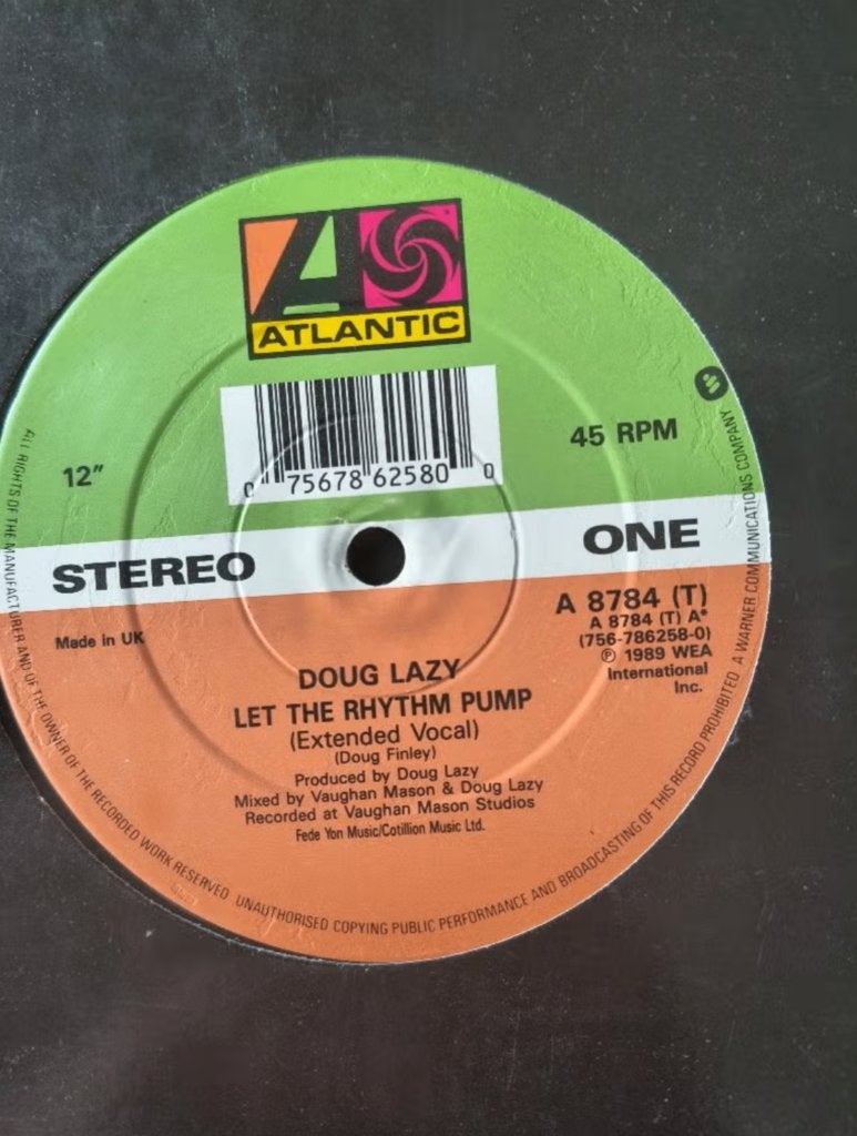 New Beat: Doug lazy - let the rhythm pump, Cd's en Dvd's, Ophalen