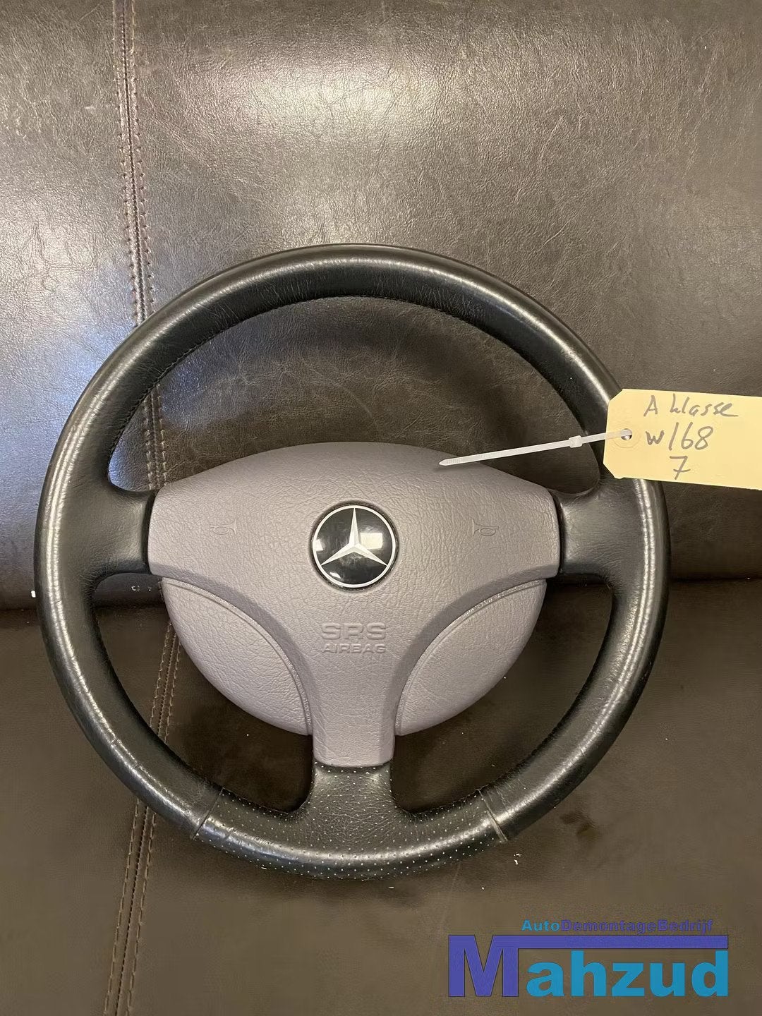 MERCEDES A KLASSE W168 Stuurwiel stuur leer met airbag, Mercedes-Benz AG, Mercedes-Benz, Utilisé, Mercedesstrasse 120
70372  Stuttgart, DE
