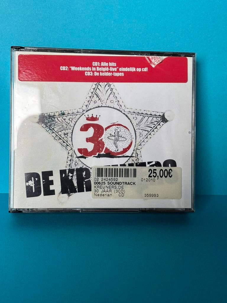 30 jaar de kreuners / 3cd box, Cd's en Dvd's, Verzenden, Zo goed als nieuw