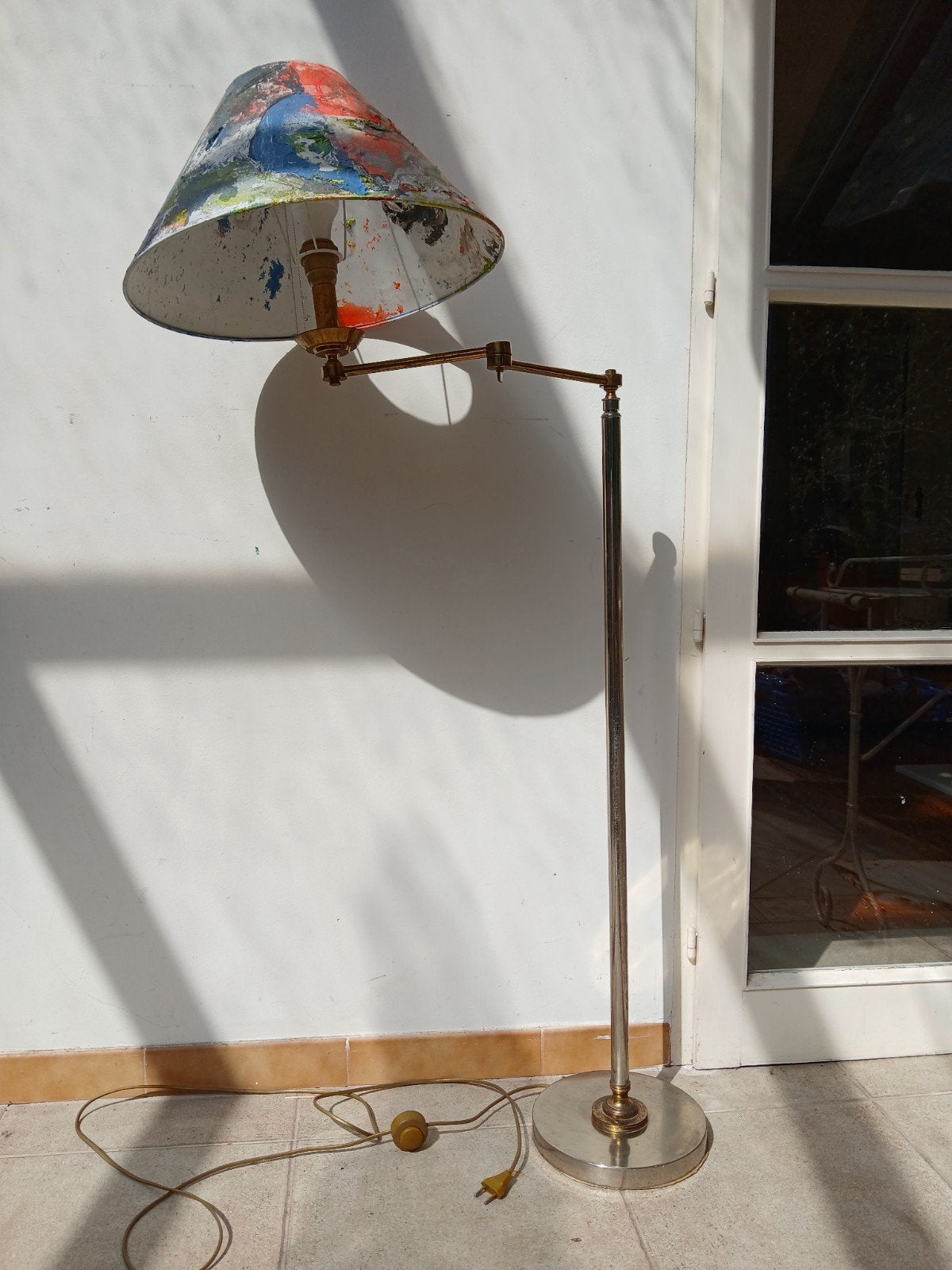 Vintage vloerlamp, Ophalen