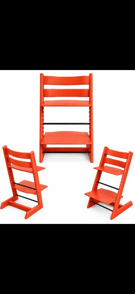 Stokke Tripp Trapp remis à neuf — Durable, sûr et unique !, Enlèvement ou Envoi, Comme neuf, Chaise évolutive, Coulissant