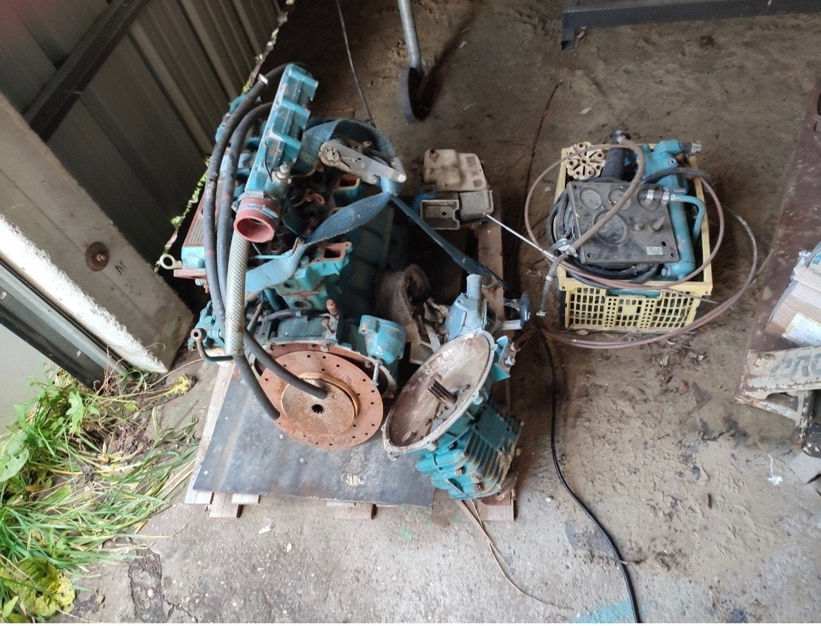 lister petter turbo. 55 pk draaiend uit de boot gehaald, Watersport en Boten, Binnenboordmotor, Diesel, Ophalen of Verzenden, Met afstandsbediening