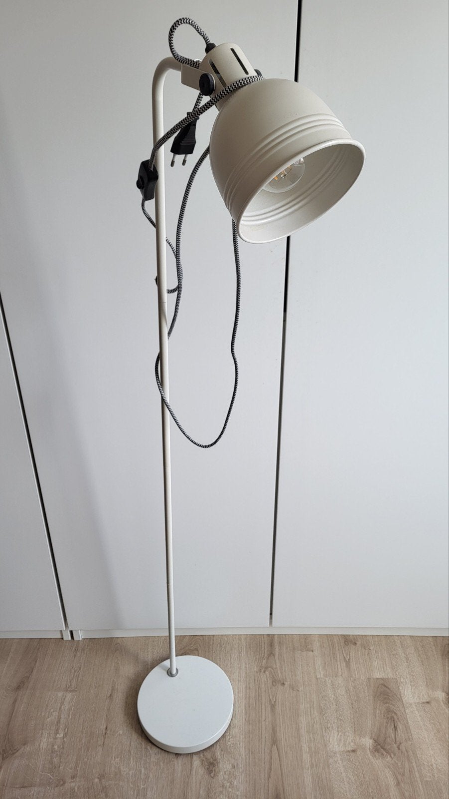 staande lamp wit, Huis en Inrichting, Lampen | Vloerlampen, Ophalen